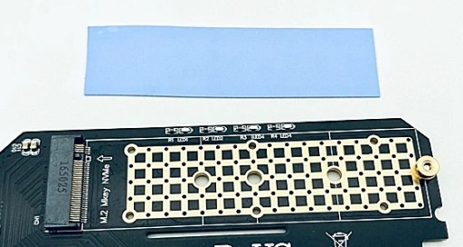 2x Thermopad pre M.2 SSD 70x20x1mm GPU CPU