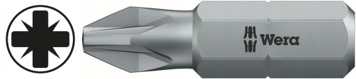 WERA 855/1 Z Bit Hrot PZ3 Pozidriv PZ 3 25mm 1ks