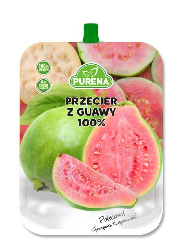 Guava pyré 100% 250 g Purena