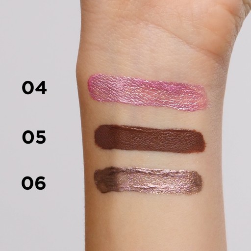 Tekuté očné tiene Eveline Cosmetics Choco Glamour 05
