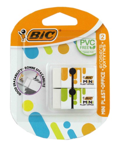 BIC GUMA 2 ks NA STIERANIE PVC ZADARMO