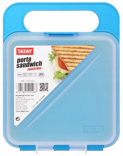 Lunchbox Nádoba na sendviče pre školu práce Tatay