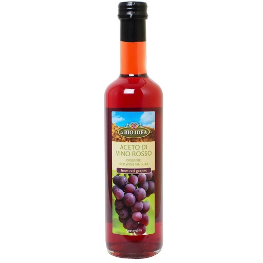 ČERVENÝ VÍNNY OCOT, BIO, 500 ml - LA BIO IDEA