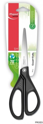 GREENLOGIC nožnice 21cm asymetrické MAPED 468110