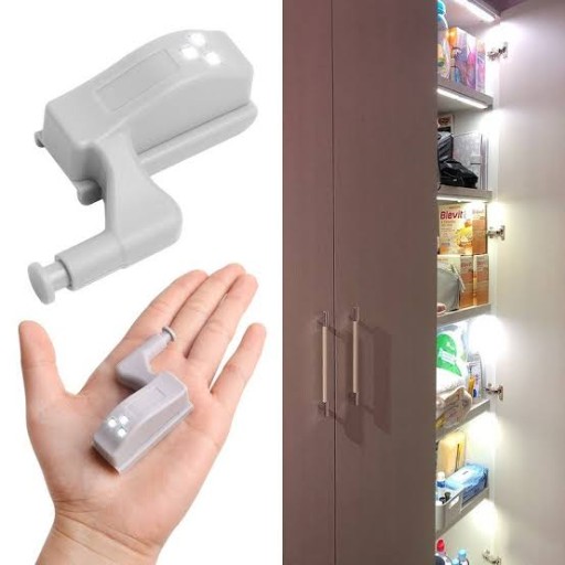 Lampa do skrinky NA DVERE PANT 3x LED + BATÉRIA