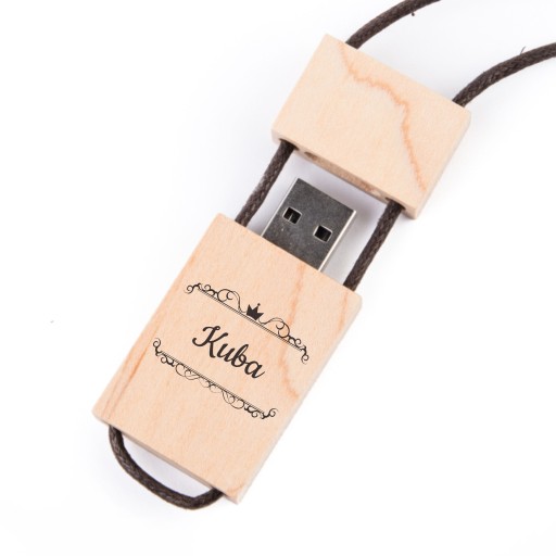 Pendrive s výpletom 2 GB 2.0 + gravírovanie S MENOM