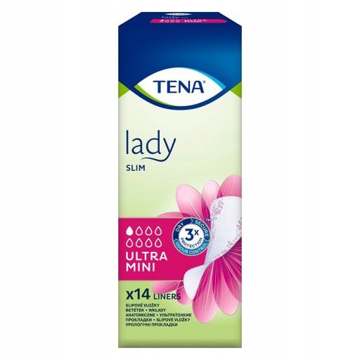 Vložky TENA Lady Slim Ultra Mini 14 kusov
