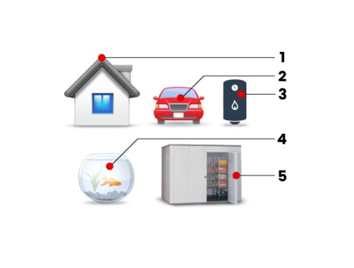 ELEKTRONICKÝ PANELOVÝ TEPLOMER -50°C +110°C SONDA 1m
