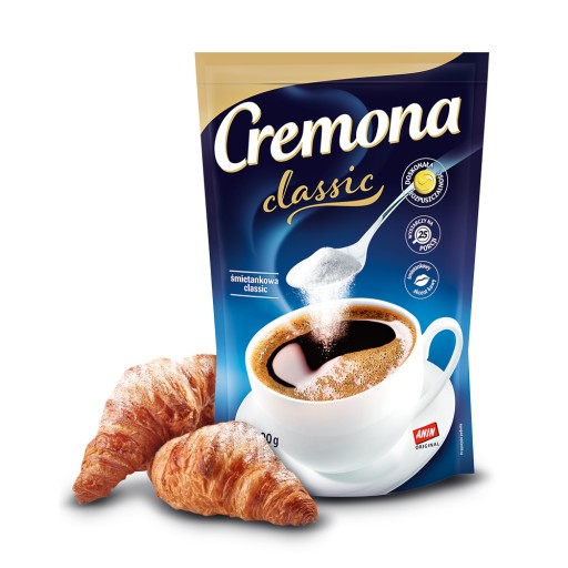 Cremona Classic bieliaci prášok do kávy 200g