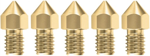 SET 10 x MK8 0,4 MOSADZNÁ tryska CREALITY ENDER 3 5 PRO V2 TRYSKA DELOstrelectvo