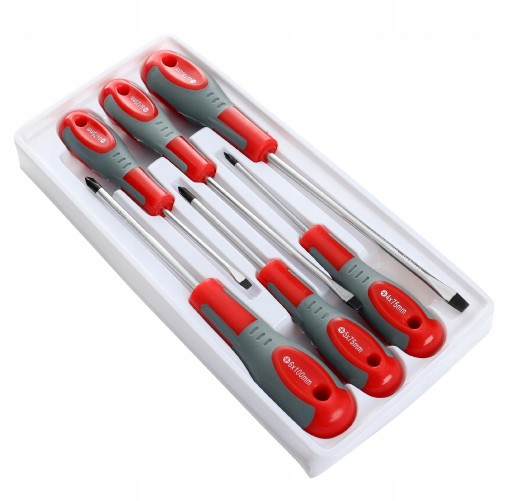SADA MAGNETICKÝCH SKRUTKOVAČOV CRV 6 PRVKOV KD10218