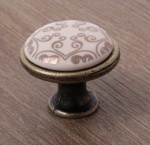 PORCELÁNOVÝ GOMBÍK GP-0728-J4-C-04 ORIENT ZLATÝ