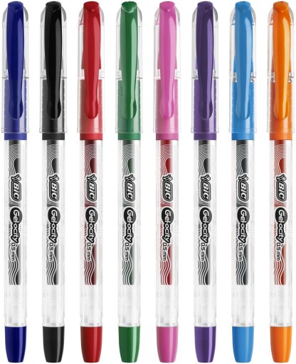 BIC GEL-OCITY STIC GEL PERO S ČIAPKOM ŠKOLSKÉ KANCELÁRIE MODRÁ