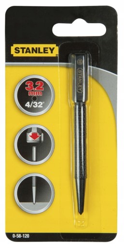 Kalený hrotník na kov 3,2 mm STANLEY 58-120