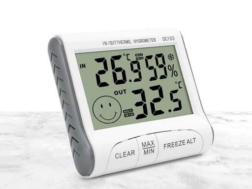 METEOROLOGICKÁ STANICA POČASIE TEPLOMER HYGROMETER SNÍMAČ