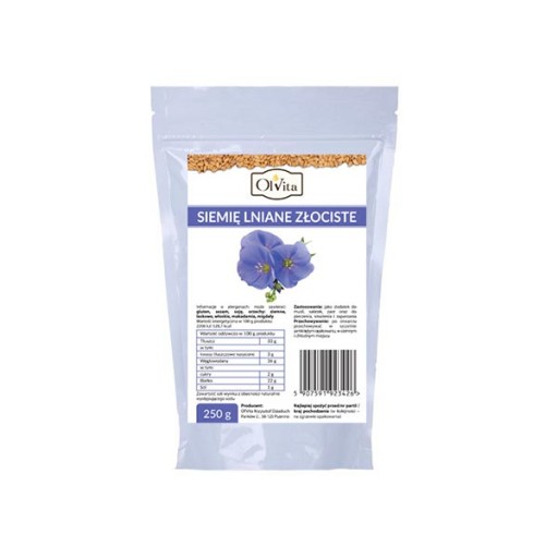 Zlaté ľanové semienko 250 g