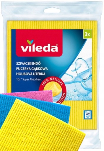 Vileda univerzálna špongiová utierka 3 ks.