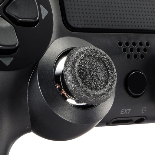 ANALOGOVÝ OVLÁDAČ MUSHROOM PRE PS4 PS5 PAD SILVER – LESKLÝ CHROM.