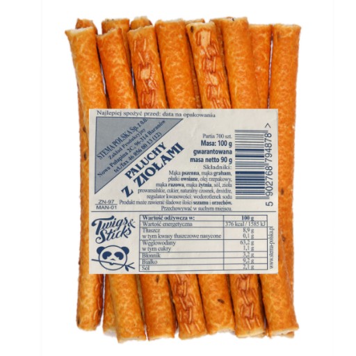 Bylinkové tyčinky 100 g