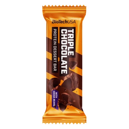 BioTech proteínová tyčinka 50g triple choco