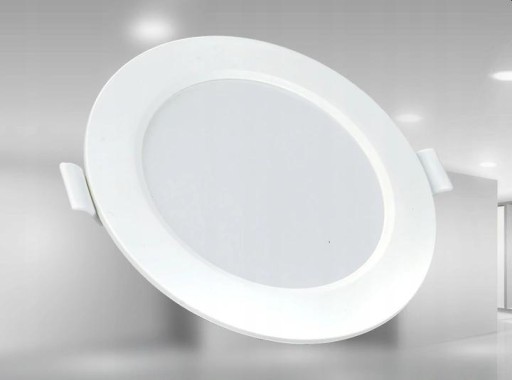 SLIM 6W halogénové stropné biele LED panelové svietidlo