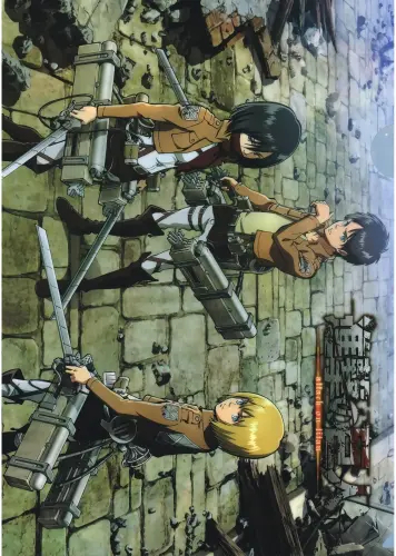 Plagát Anime Attack on Titan aot_042 A3 (vlastné)