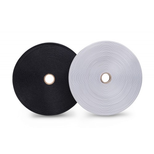 TKANÁ GUMA 150 mm ČIERNA 1 m