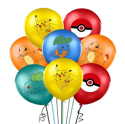 KLASICKÝ POKEMON BALÓN 12 KS S PIKACHU POTLAČOU