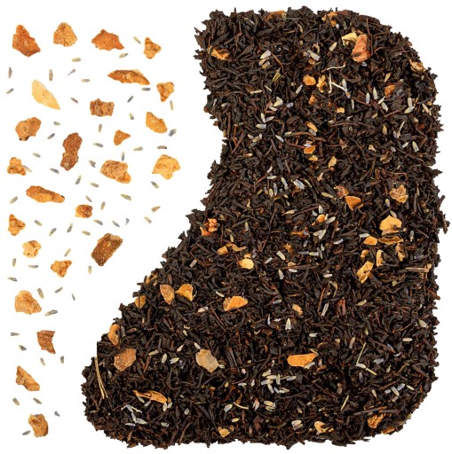 Čierny čaj Levanduľa citrónová 50g levanduľa