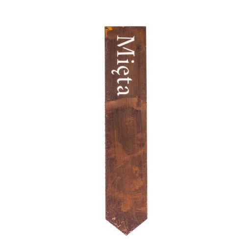 MÄTA VÝPISOVÝ TANIER BYLINKY TOPPER CORTEN SEMIENKA ZELENINY, VEĽK