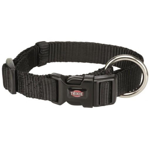GOLIER TRIXIE NYLON 30-45cm/15mm ČIERNA