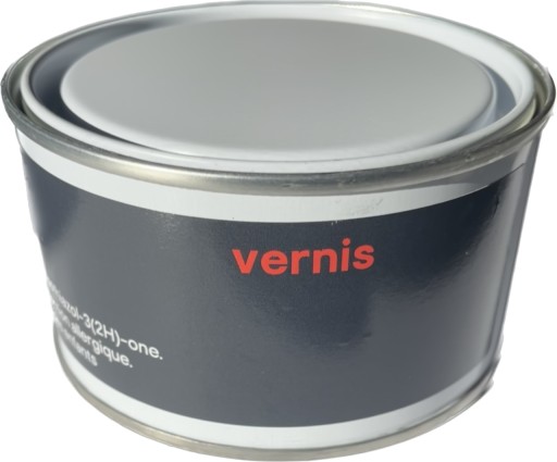 Podstavec Vernis set: krémovo biela (7002) + číry lak na drevo