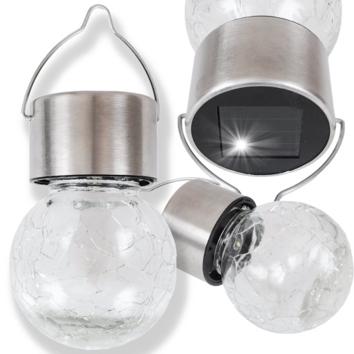 SOLÁRNA ZÁHRADNÁ LAMPA LED ZÁVESNÁ ŽIAROVKA