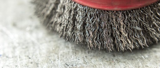 Drôtená kotúčová kefa na stolovú brúsku 125mm otvor 20mm s redukciou
