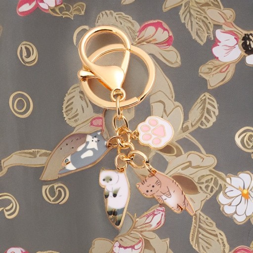 KEYRING CAT mačiatko Batoh na kľúčenky 3 CATS MAČIATKA