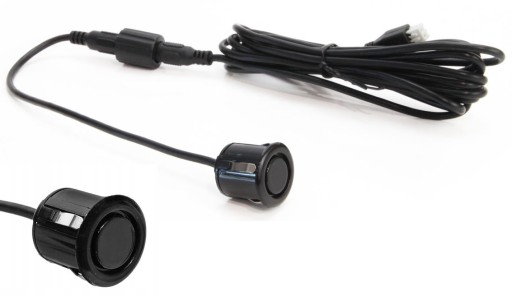 1 cúvací parkovací senzor ČIERNY senzor 18mm