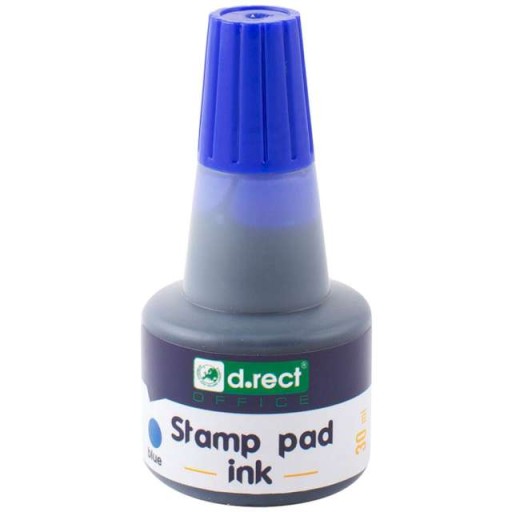 D.rect pečiatkovací atrament 30 ml modrý