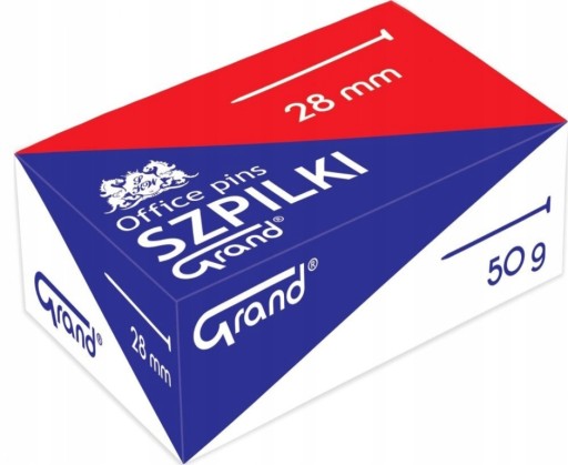 Cvoky s kovovou hlavou 28 mm Grand