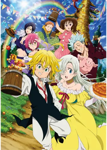 Anime Manga Plagát Nanatsu no Taizai nnt_021 A3
