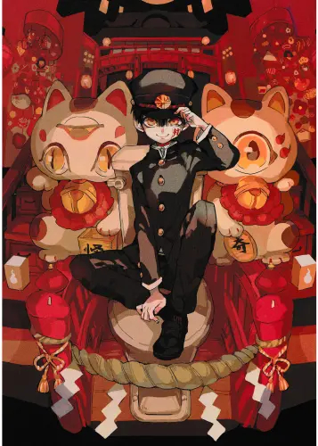 Anime plagát Jibaku Shounen Hanako-kun jshk 013 A3