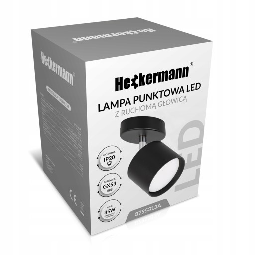 BODOVÉ LED NÁSTENNÉ STROPNÉ SVIETIDLO GX53