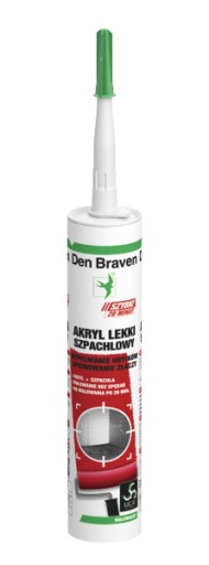 Den Braven Fast Acrylic tmel LIGHT 280ml BIELY