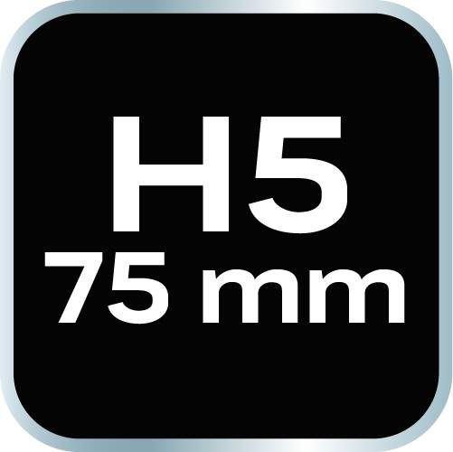 HEX hrot 5 x 75 mm, S2 x 2 ks.