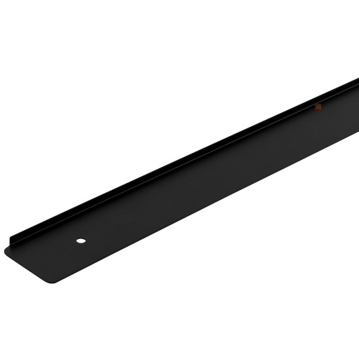 PÁS KUCHYŇSKEJ DOSKY, BOČNÝ, ĽAVÝ, L-600 NA DESKU 38mm, ČIERNA