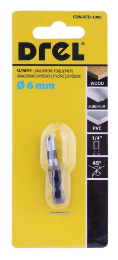VŔTAČ S KUSY ZRAZOVACÍ VŔTAČ DO DREVA ŠESTIHRANNÝ BIT 6 mm