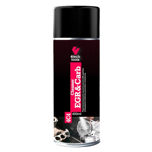 4tech EGR&Carb Cleaner Carburetor Čistiaci sprej na EGR s uhlíkovými usadeninami 400 ml
