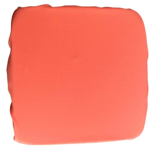 Štvorcový vankúš na taburetku 30x30 ORANŽOVÁ