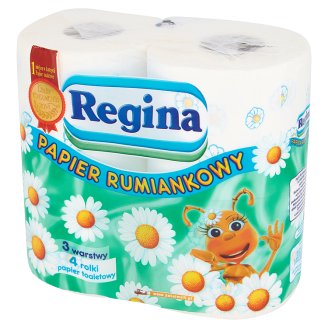 HARMANČEKOVÝ TOALETNÝ PAPIER REGINA 4 KS.