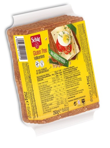 Vollkornbrot, hnedý celozrnný chlieb 250g Schar