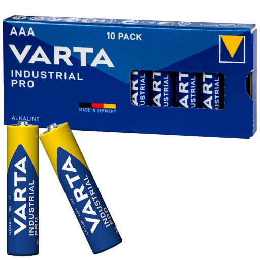 10x SADA VÝKONNÝCH AAA ALKALICKÝCH BATÉRIÍ
